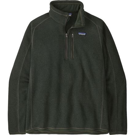 Patagonia Mens Better Sweater 1/4 Zip (Grøn (OLD GROWTH GREEN) Small)