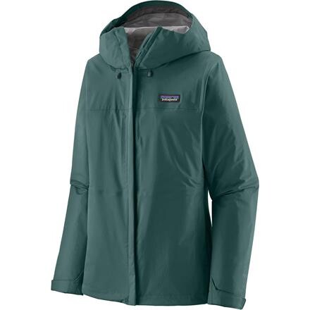 Patagonia Womens Torrentshell 3L Rain Jacket (Grøn (CASCADE GREEN) Small)