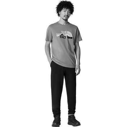 The North Face Mountain Line Tee Herre - Orange