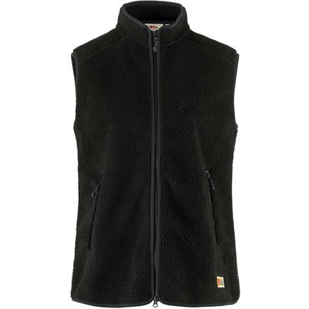 Fjällräven Vardag Pile Fleece Vest Dame - Sort