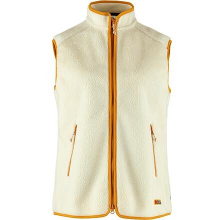 Fjällräven Vardag Pile Fleece Vest Dame - Hvid