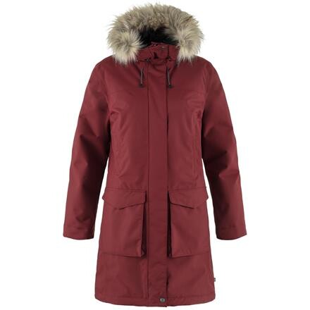 Fjällräven Nuuk Lite Parka Dame - Rød