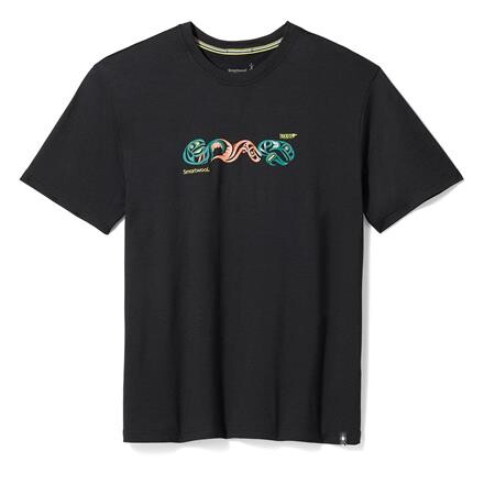 Smartwool Sockeye Season T-shirt Herre - Sort