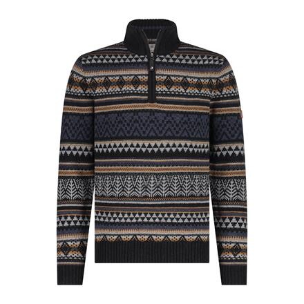 Royal Robbins Ponderosa 1/4 Zip Merino - Sort