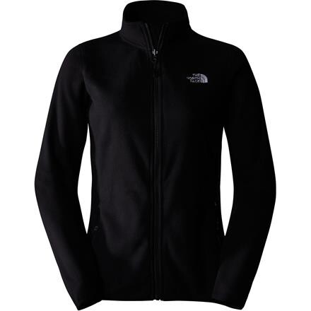 The North Face 100 Glacier Full Zip Fleece - Sort