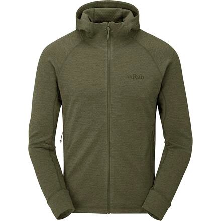 RAB Nexus Hoody Fleecetrøje Herre - Grøn