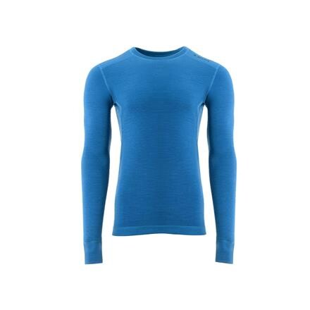 Aclima Mens StreamWool Crew Neck (Blå (CORSAIR) Small)