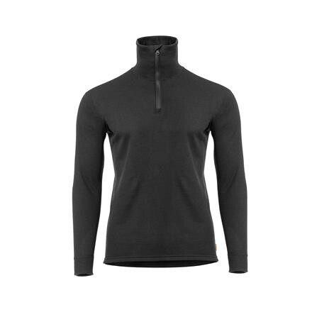 Aclima WoolTerry Polo Herre - Sort