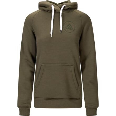 Aclima Womens Fleecewool V2 Hoodie (Grøn (TARMAC) Large)
