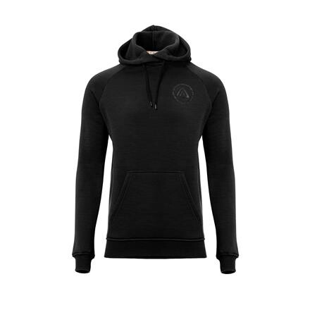 Aclima Fleecewool V2 Hoodie Herre - Sort