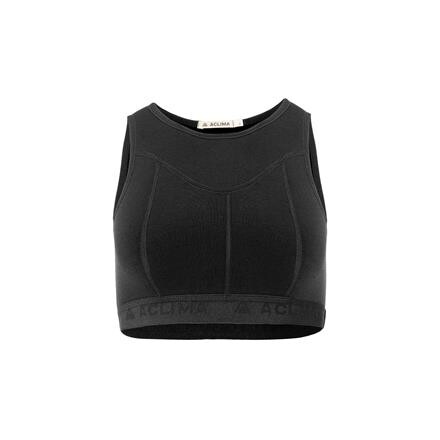 Aclima Womens Fleecewool V2 Top (Sort (JET BLACK) X-small)