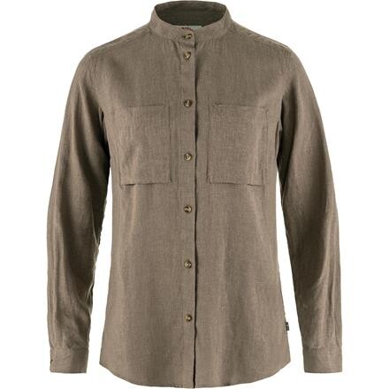 Fjällräven Övik Hemp Skjorte Dame - Brun