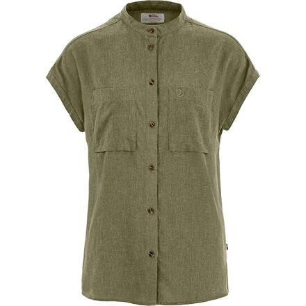 Fjällräven Övik Hemp Skjorte Dame - Grøn