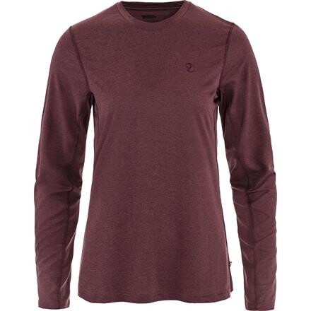 Fjällräven Abisko Day Hike L/S Dame - Rød