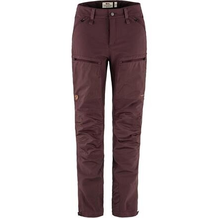 Fjällräven Womens Keb Agile Trousers (Rød (PORT/357) 34)