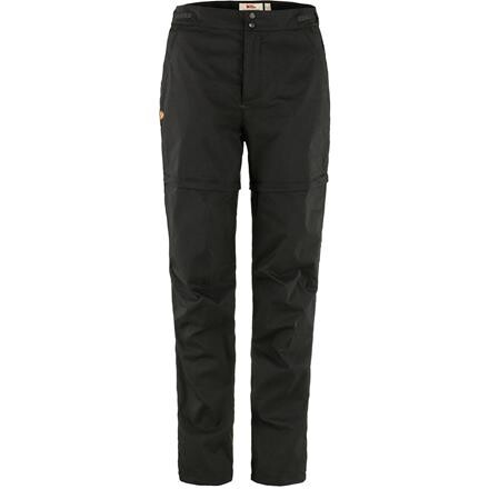 Fjällräven Abisko Zip-off Bukser Dame - Sort