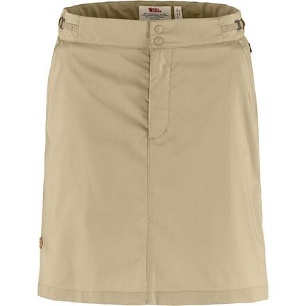Fjällräven Abisko Hike Skort Dame - Hvid