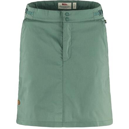 Fjällräven Abisko Hike Skort Dame - Grøn