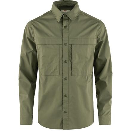 Fjällräven Abisko Trail Shirt L/S Herre - Grøn