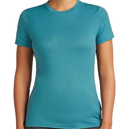 Icebreaker Tech Lite III Merino Dame T-shirt - Orange