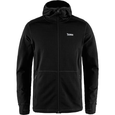 Tierra Nallo Hood Full Zip Fleece Herre - Sort
