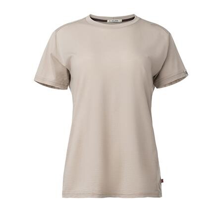 Aclima LightWool 180 Classic Tee Dame - Beige