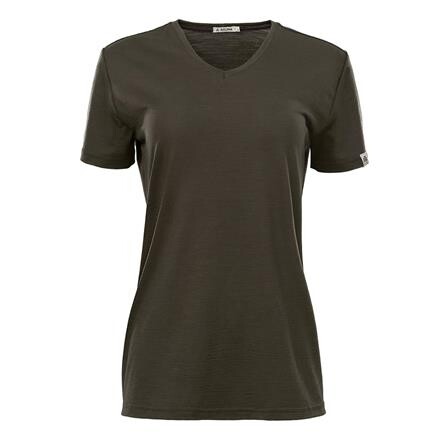 Aclima LightWool 180 Loose Fit Tee Dame - Grøn
