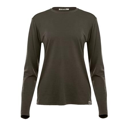 Aclima LightWool 180 Crewneck Dame - Grøn
