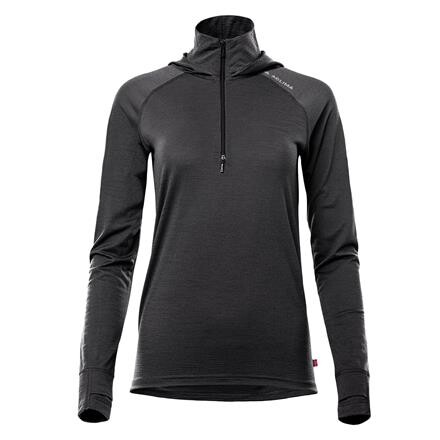 Aclima LightWool 180 Hoodie Dame - Grå