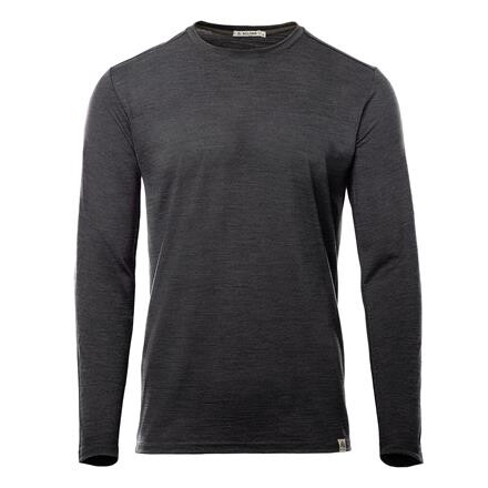 Aclima LightWool 180 Crewneck Herre - Grå
