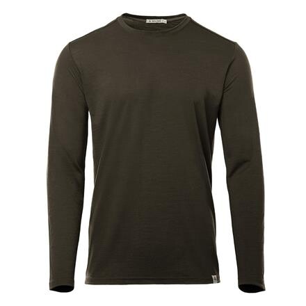 Aclima LightWool 180 Crewneck Herre - Grøn
