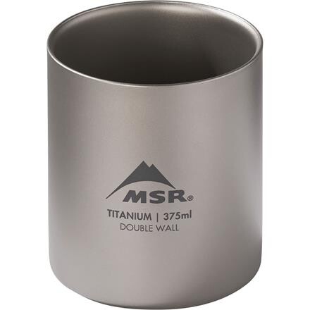 MSR Titan Double Wall Mug 375 ml Titanium