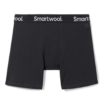 Smartwool Active Boxer Brief Herre - Sort