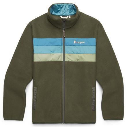 Cotopaxi Mens Teca Fleece Full-Zip Jacket (Grøn (HAPPY HIKER) Small)
