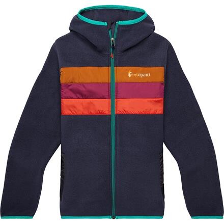 Cotopaxi Womens Teca Fleece Hooded Full-Zip Jacket (Blå (SATURN) Small)