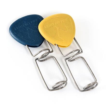 Light My Fire FireFork Bio 2-Pack - Gul/Blå