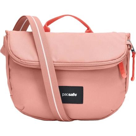 Pacsafe GO Saddle Crossbody - Lyserød