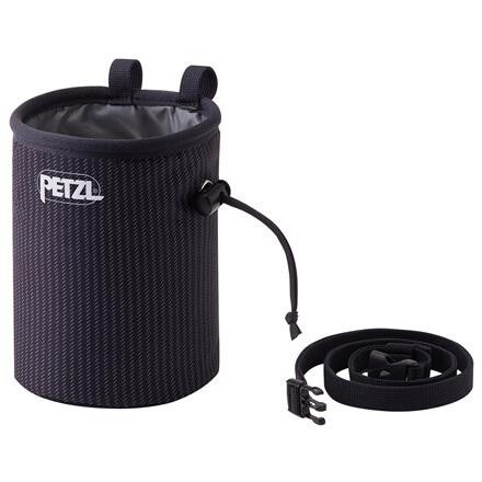 Petzl Bandi Round Chalk Bag (Sort (CHALK STRIPES) One size)