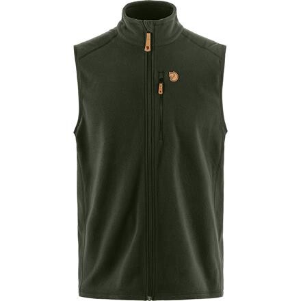 Fjällräven Övik Lite Fleece Vest Herre - Grøn