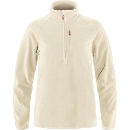 Fjällräven Övik Lite Fleece Half Zip Dame - Hvid