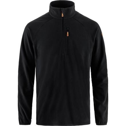Fjällräven Övik Lite Fleece Half Zip Herre - Sort