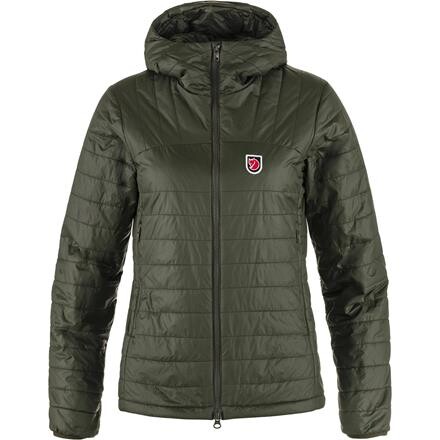 Fjällräven Expedition X-Lätt Hoodie Dame - Grøn