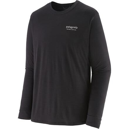 Patagonia Cap Cool Merino Blend Shirt Herre - Sort