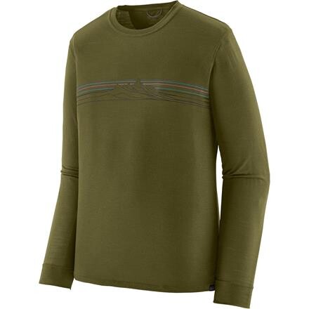 Patagonia Cap Cool Merino Blend Shirt Herre - Grøn