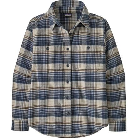 Patagonia Fjord Flannel Shirt Dame - Blå