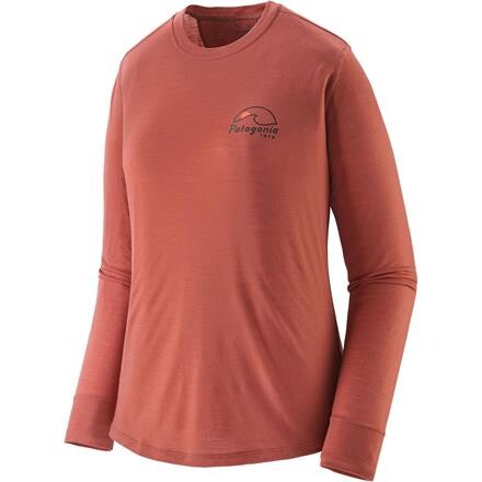 Patagonia Cap Cool Merino Shirt Dame - Rød