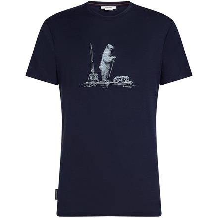 Icebreaker Merino 150 Tech Lite T-Shirt - Beige