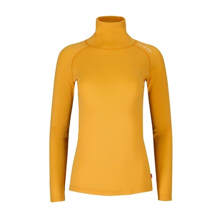 Aclima WarmWool Roll Neck Dame - Orange
