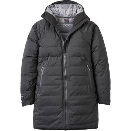 RAB Valiance Parka Dunjakke Dame - Sort