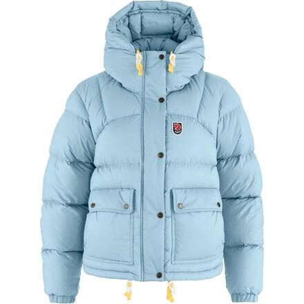 Fjällräven Expedition Down Cropped Dunjakke Dame - Blå